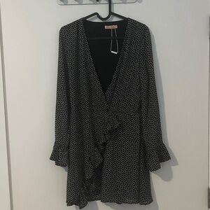 Kling Black and White Heart Romper